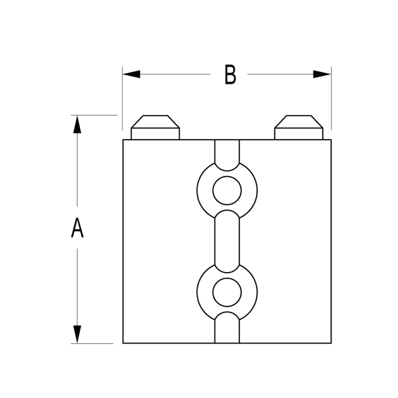 Series 30 End Stop, Silver - Image 2