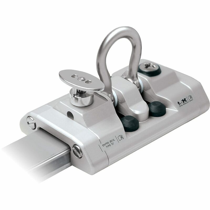 Series 30 Safety Rail Car with Plunger Stop, Silver