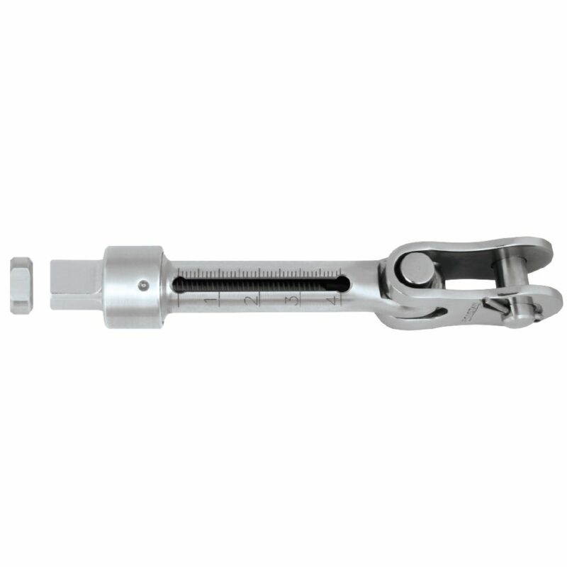 Calibrated Turnbuckle Body & Lock Nut, 1/4" Thread
