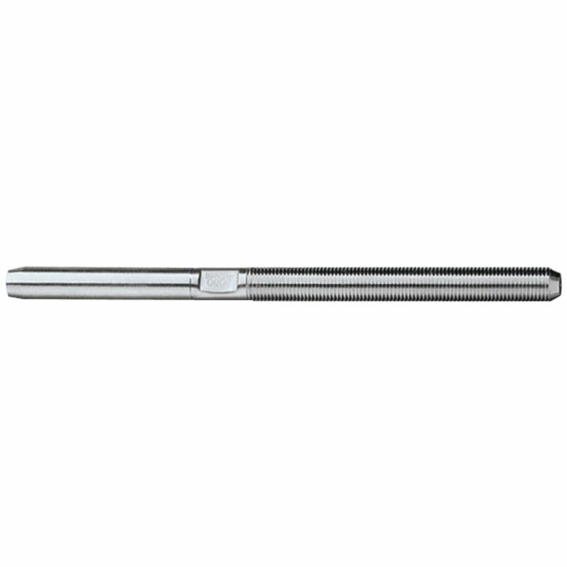 Threaded Swage Terminal for 4mm Metric Wire, 1/4" Thread