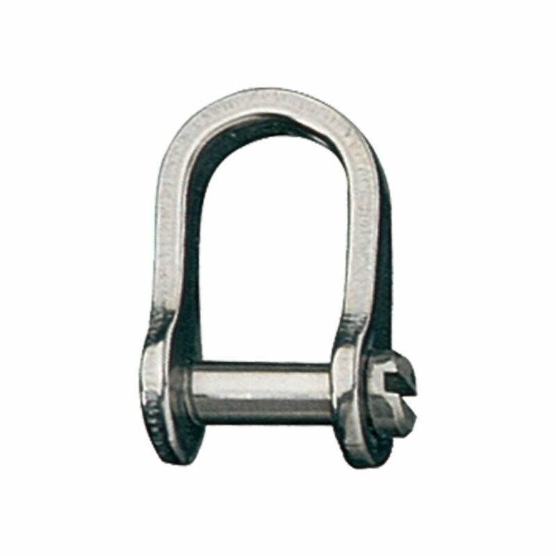 D Shackle, 5/16" Slotted Pin