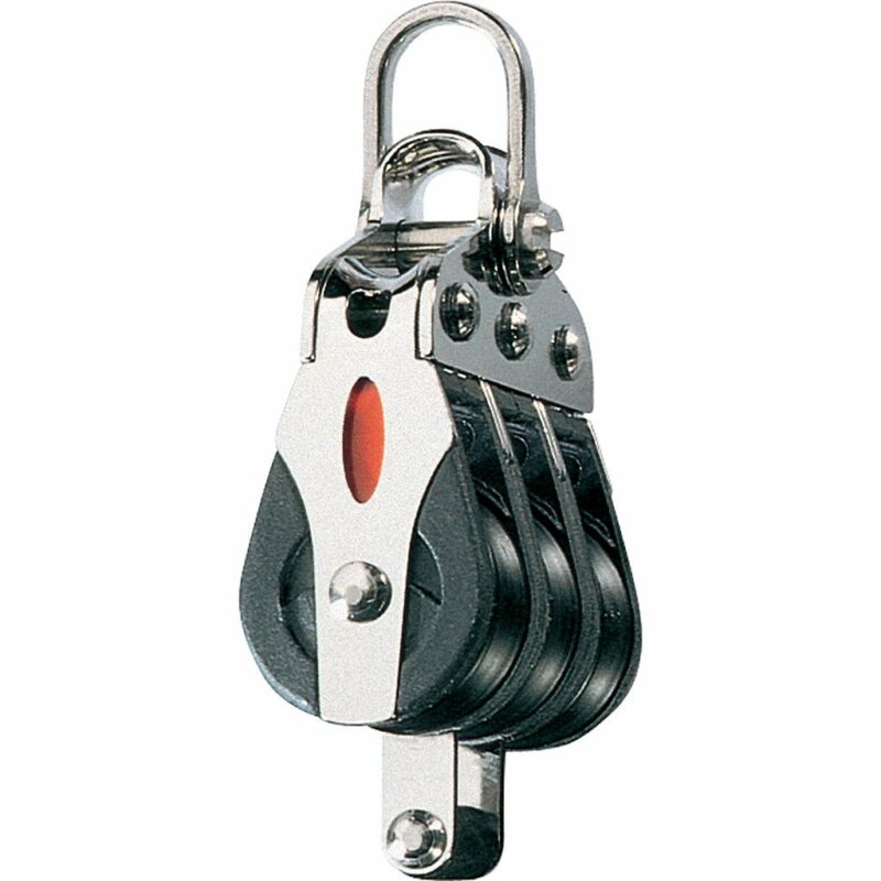 Series 20 Ball Bearing Triple Block with Becket and Shackle