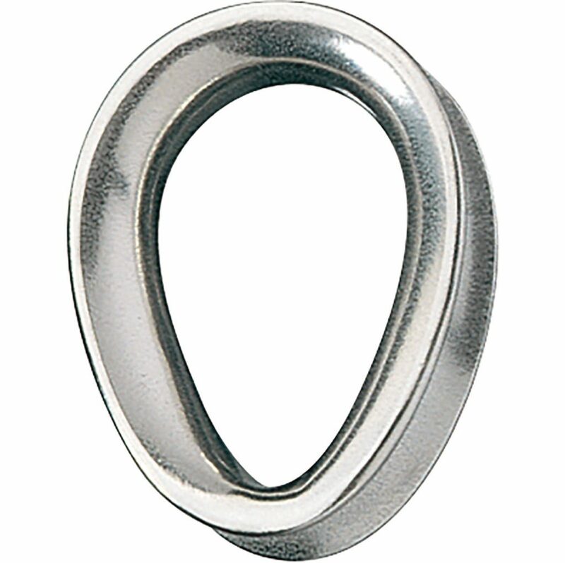 Stainless Steel Sailmaker Thimble, 1/8"