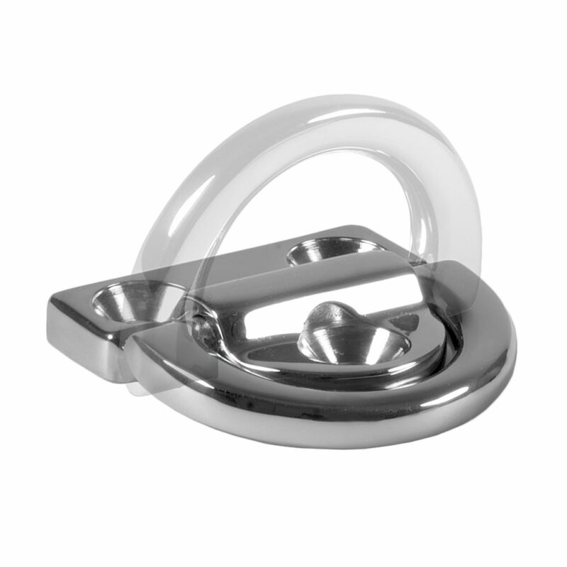 Folding Padeye, 59mm Width, 8mm (5/16") Fasteners