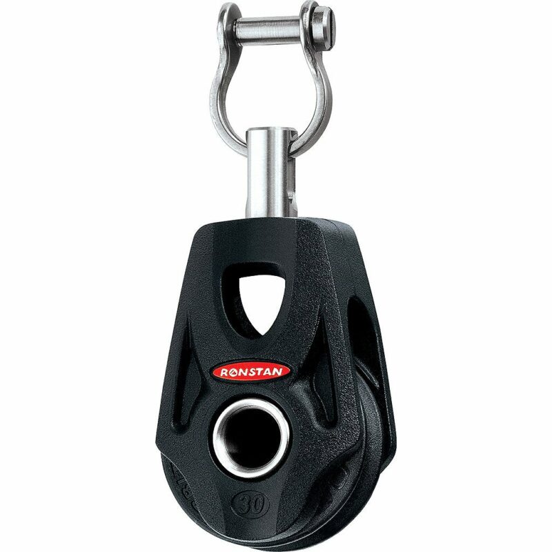 Series 30 Ball Bearing Orbit™ Block, Swivel Head Post with Slotted Pin Shackle