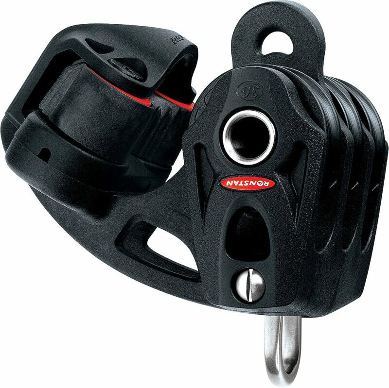 Series 30 Ball Bearing Orbit™ Block, Triple with Becket & Cleat