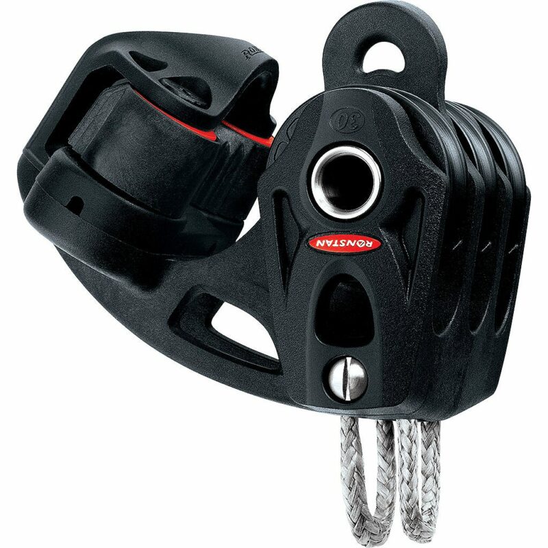 Series 30 Ball Bearing Orbit™ Block, Triple with Becket & Cleat - Image 2