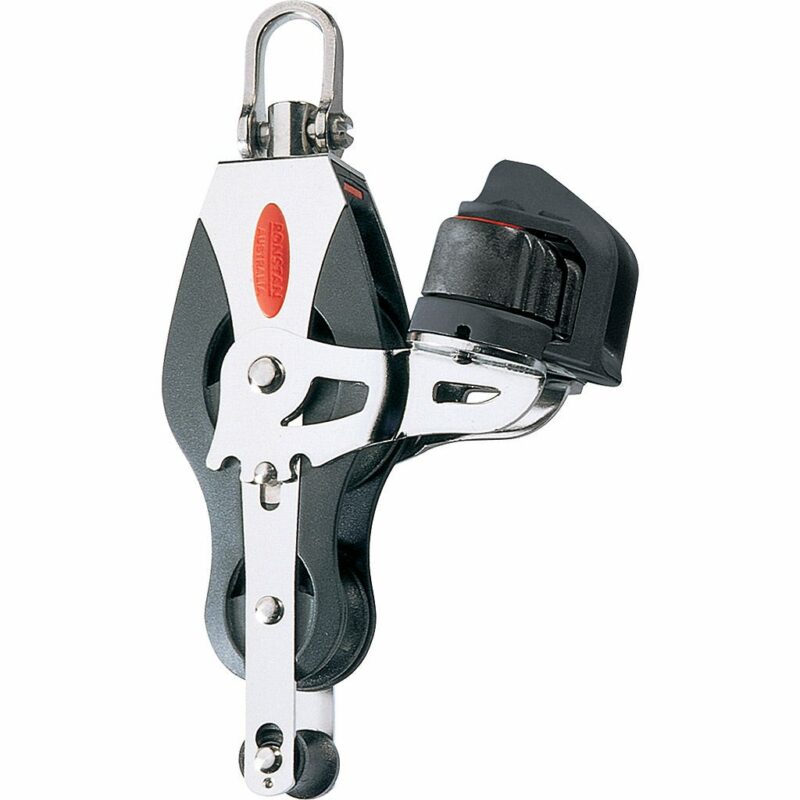 Series 40 Ball Bearing Block, Fiddle with Becket and Cam Cleat