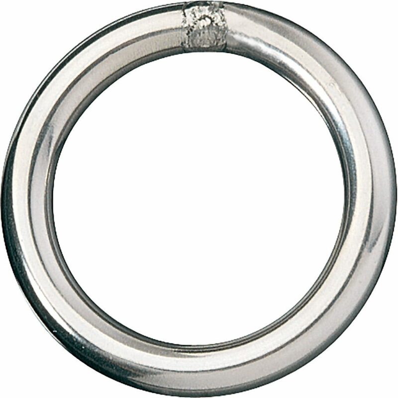 6mm Welded Ring, 25mm (1") Diameter