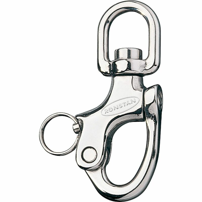 Swiveling Small Bail Snap Shackle 92mm