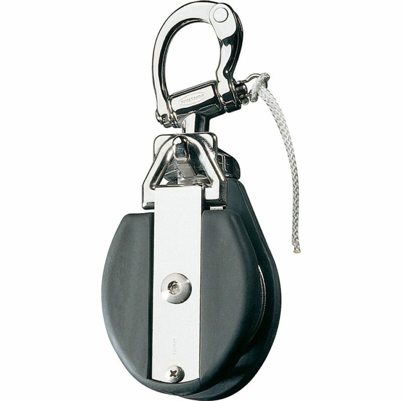 Snatch Block Stainless Steel Sheave 240mm LOA