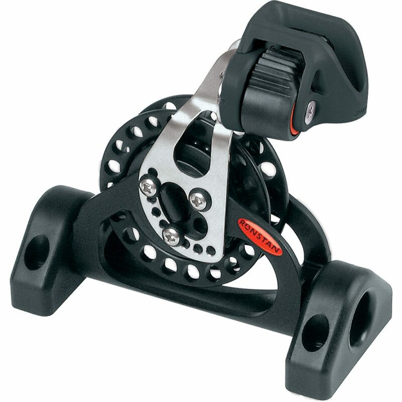 Series 75 Ratchet Pivoting Low Lead Block with Cleat, Single
