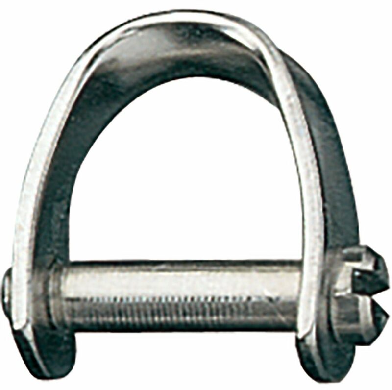 Wide Shackle, 3/16" Slotted Pin