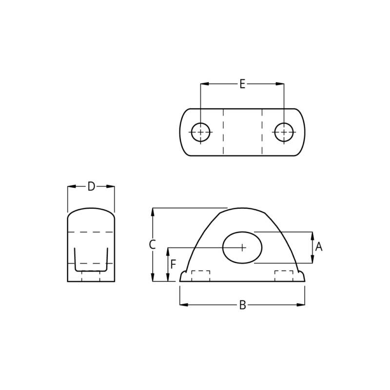 RopeGlide™ Fairlead, 12mm - Image 2