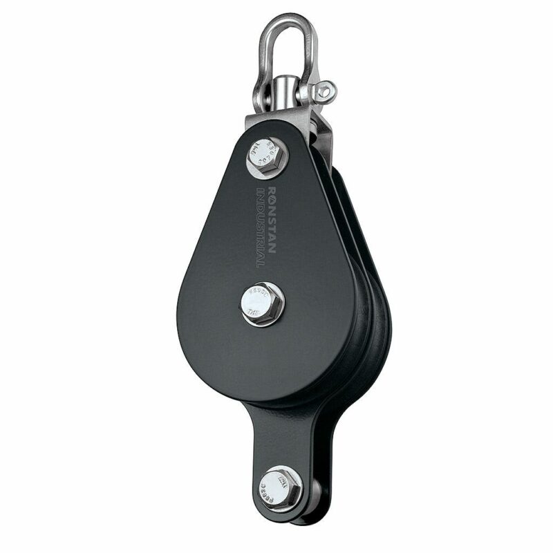 Series 75 Industrial Pulley Block, Double with Becket