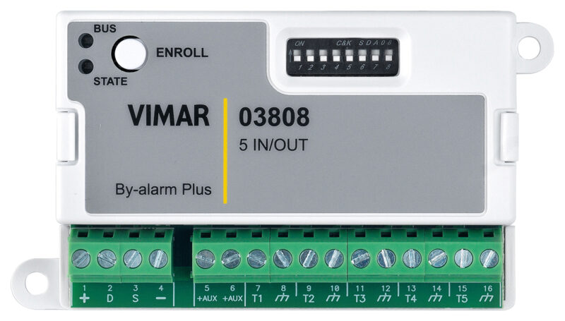By-alarm Plus extension board 5 In/Out