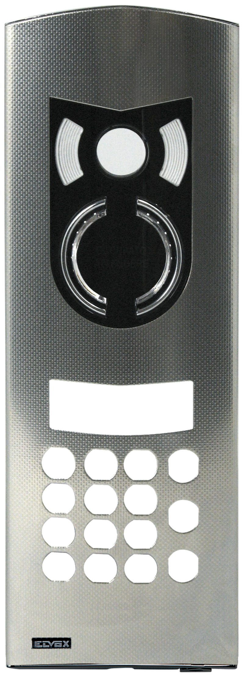 2M a/v steel keypad cover plate