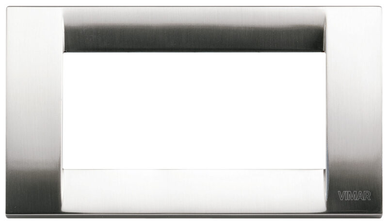 Classica plate 4M metal brushed nickel