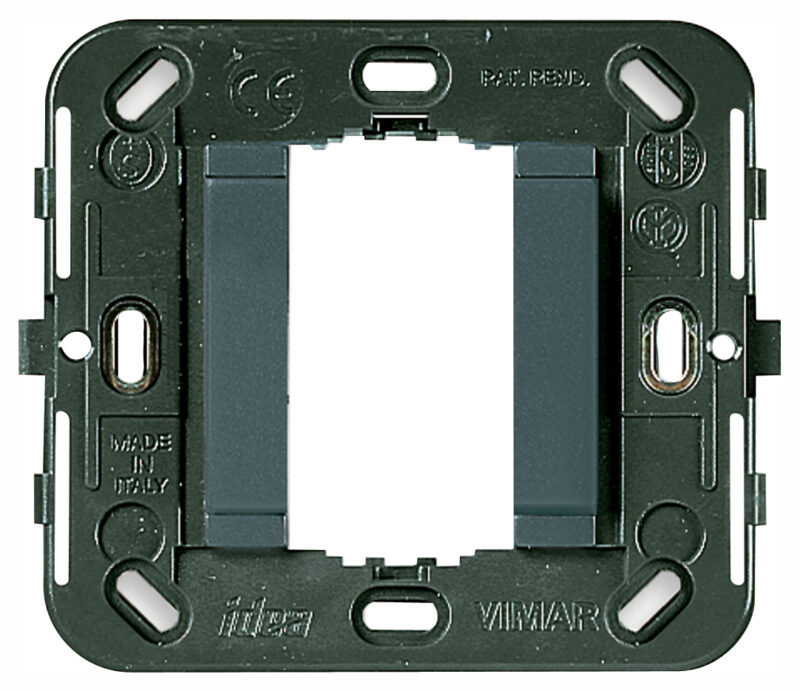 Frame 1M smooth no/screws ø60/56x56mm g