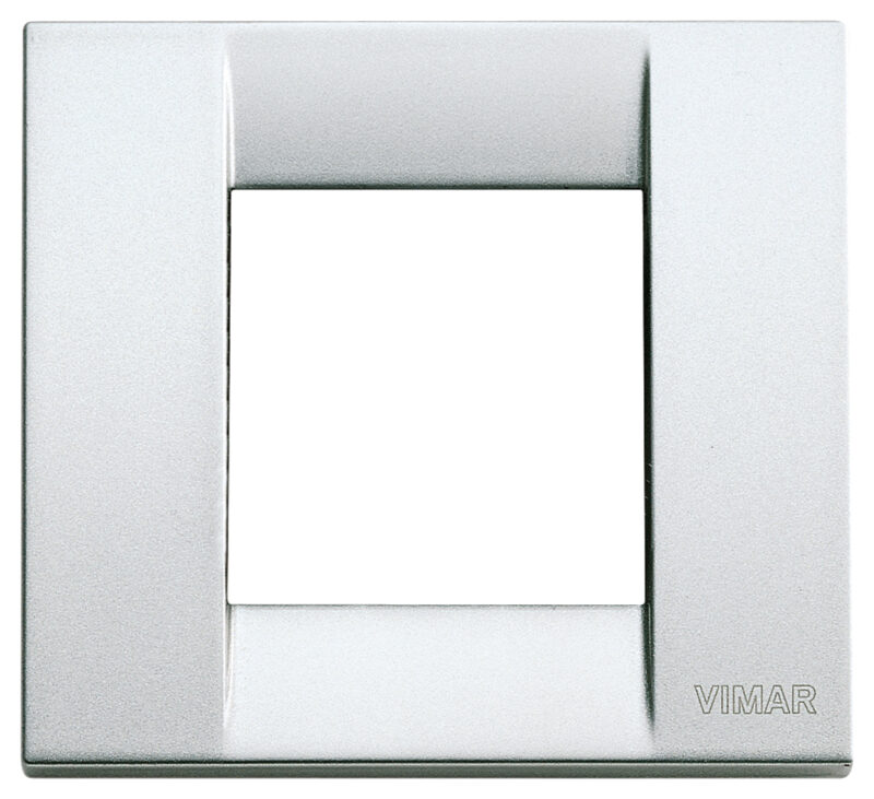 Classica plate 1-2M metal met.silver