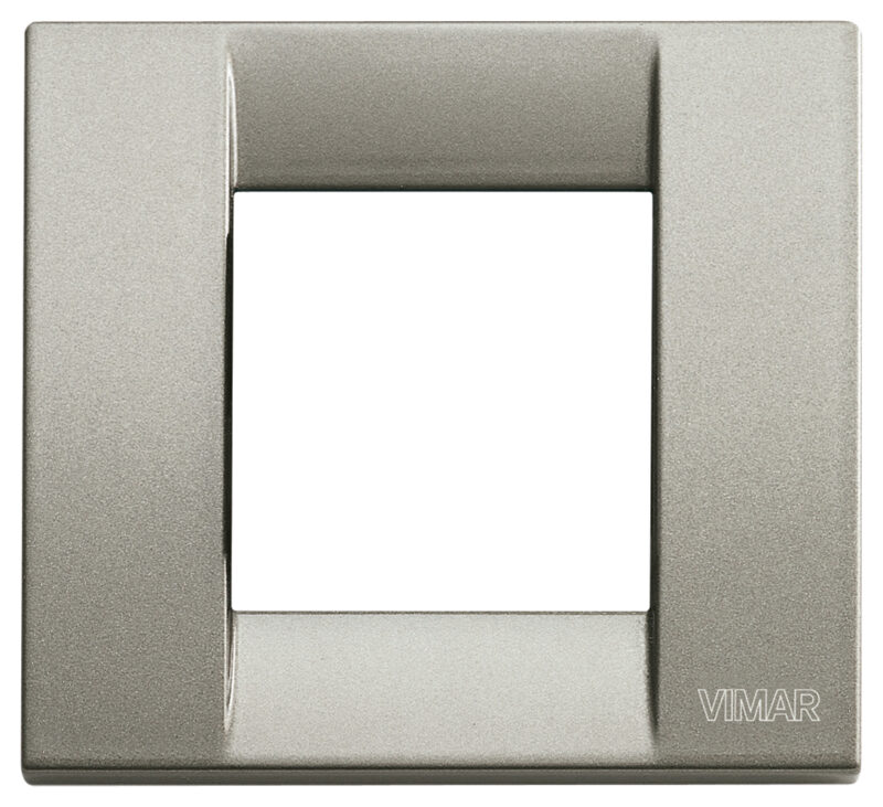 Classica plate 1-2M metal met.titanium