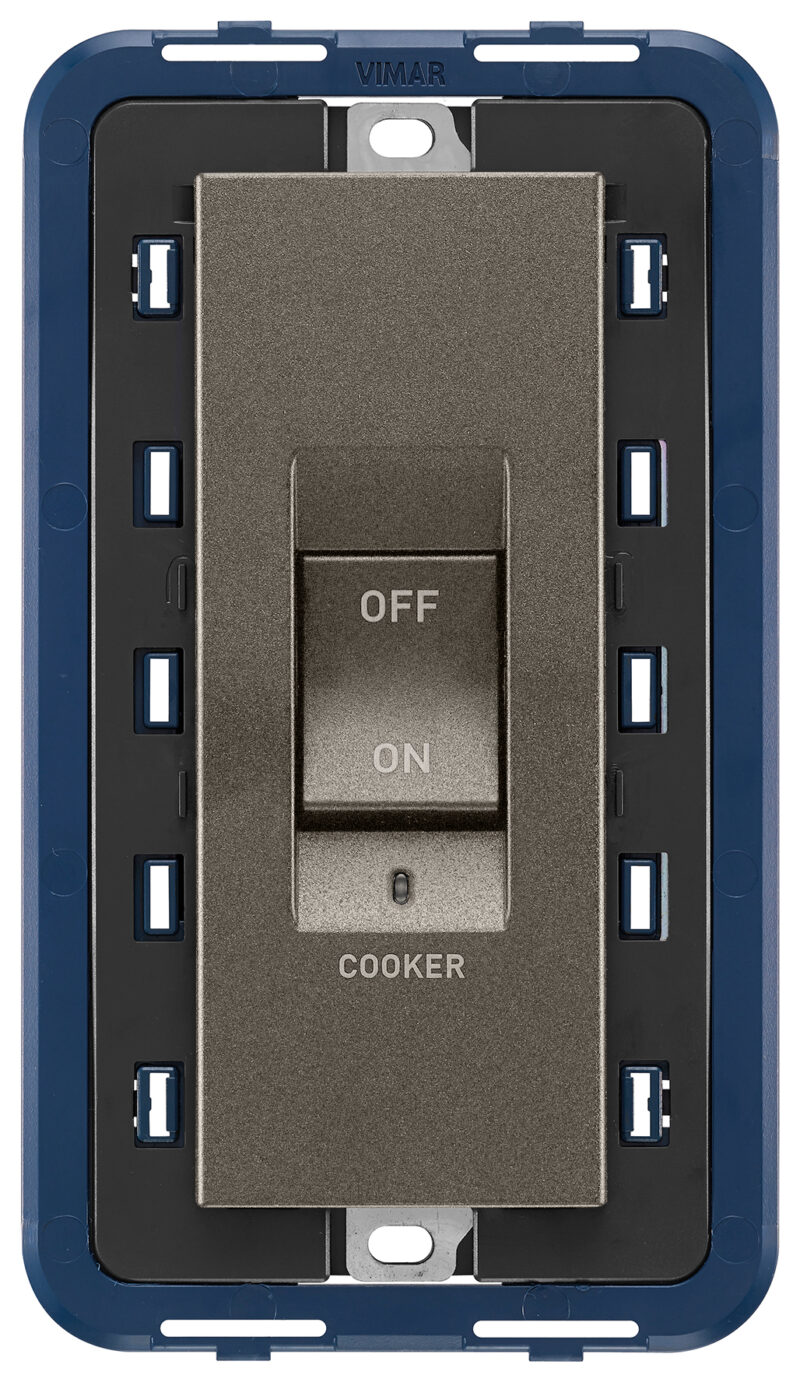 2P 45A 1-way switch COOKER 5M Metal
