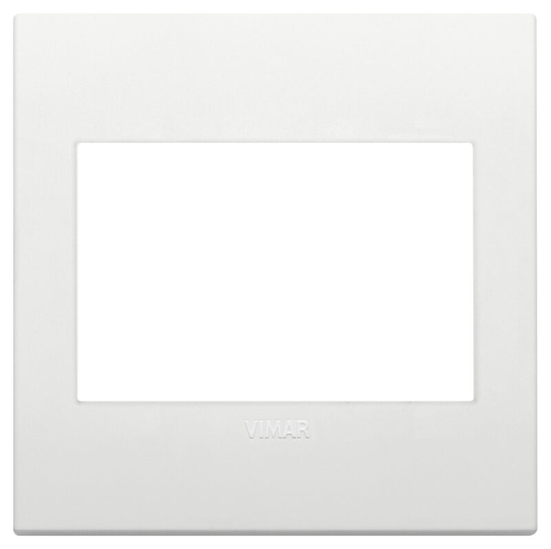 Classic plate 3MBS technopolymer white