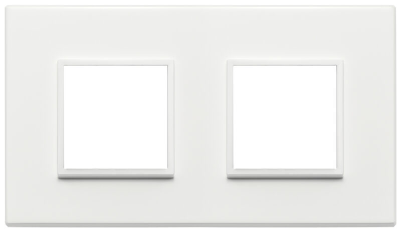 Plate 4M (2+2) 71mm total white