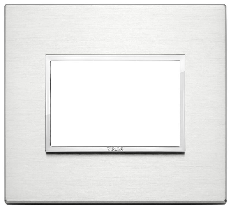 Plate 3M brilliant aluminium