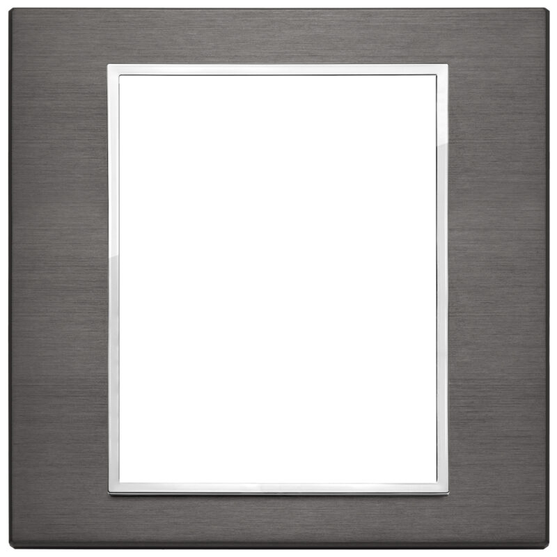 Plate 8(4+4)M aluminium lava grey