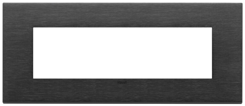 Plate 7M metal brushed black