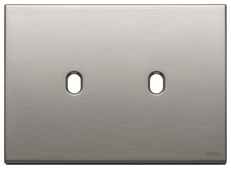Plate 3Mx2 Vintage brushed nickel