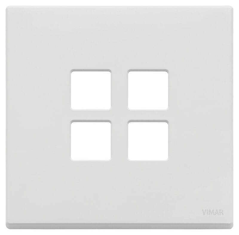 Plate 2Mx4 Flat matt white