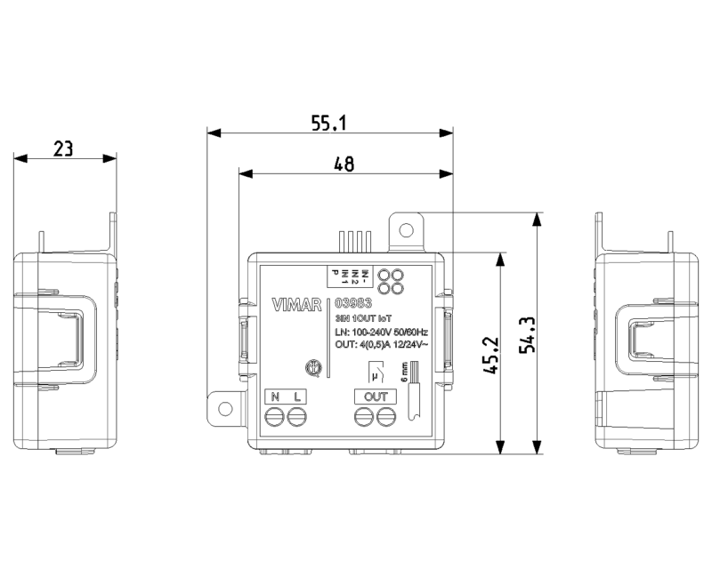 3IN 1OUT IoT connected module - Image 2