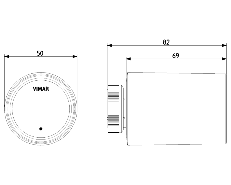 IoT-connected thermostat head - Image 2
