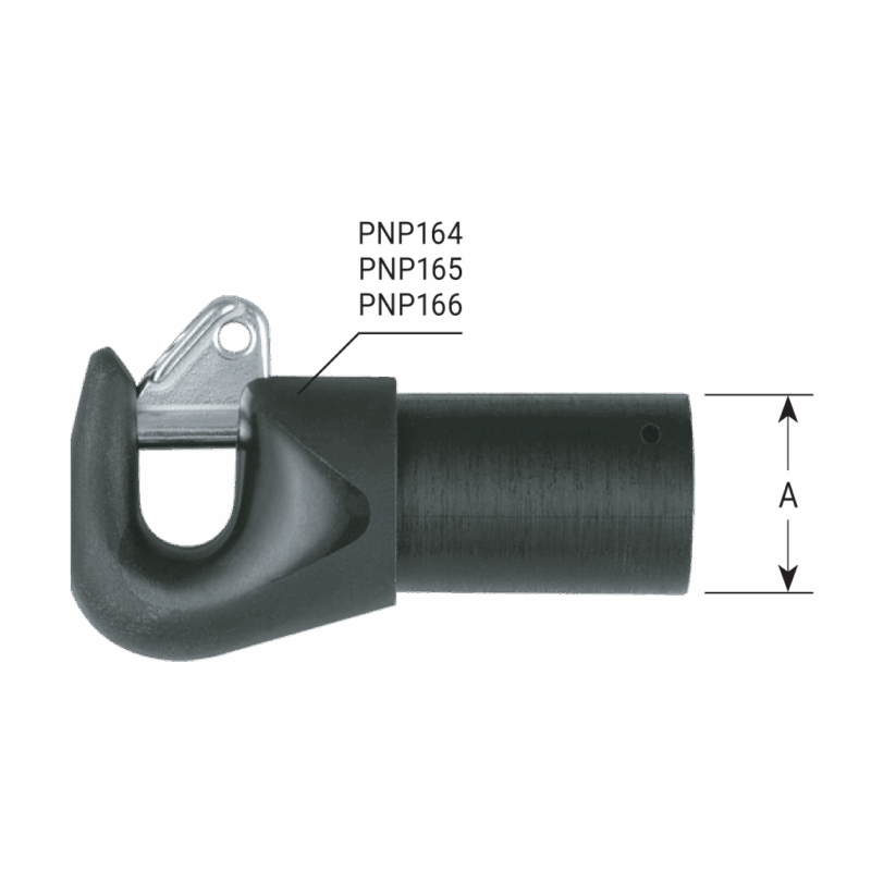 46mm (1 13/16") Diameter Spinnaker Pole End - Image 2